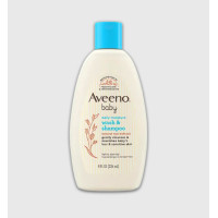 Aveeno Baby Daily Moisture Wash & Shampoo - 236 ml 